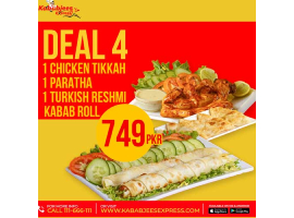 Kababjees Express! Deal 4 For Rs.749/-